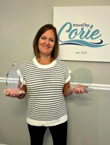 2024 Agent and Agency Awards for Travel by Corie